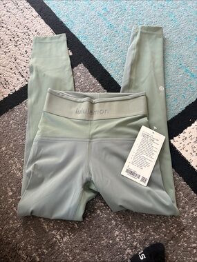 NWT lululemon Sage Green High-Rise Leggings
